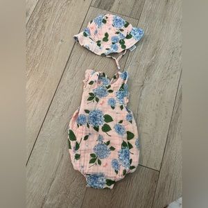 Angel dear 3-6 m bubble and sun hat